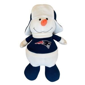 17” Plush NFL New England Patriots Stuffed Snowman NWOT